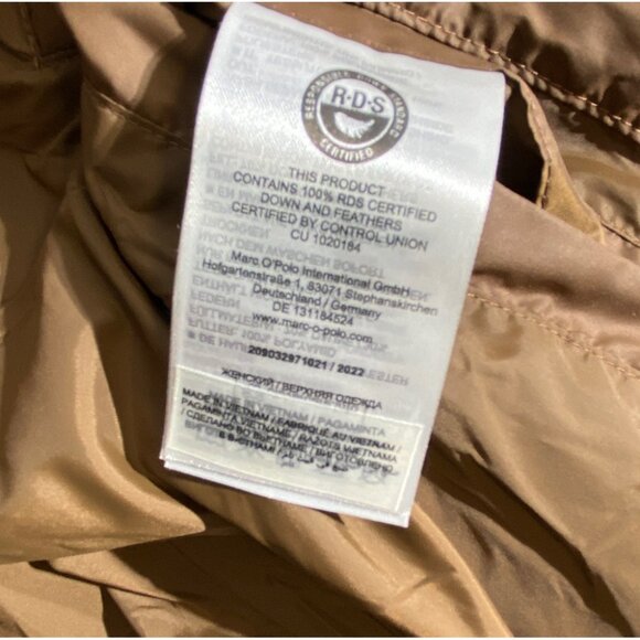 NWT Marc O' Polo Hooded Down Filled Puffer Coat size 42 (XL) - Picture 14 of 16